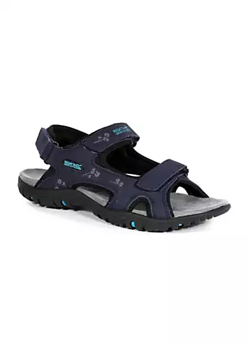 Women’s Navy & Black Lady Haris Sandals by Regatta | Look Again