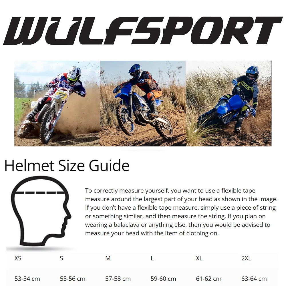 Wulfsport Off Road Pro Helmet